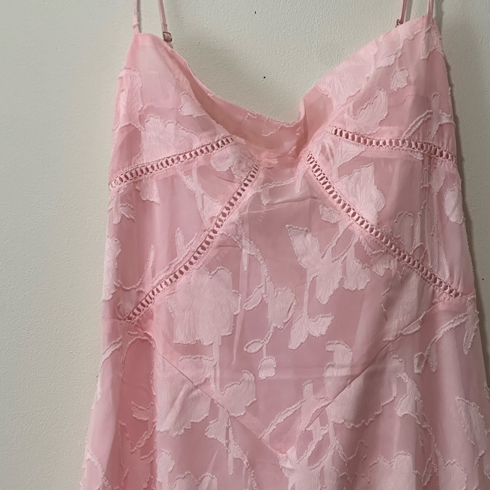 Pink Lace Dress